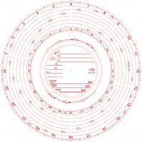 TACHOGRAPH CHARTS 180 KM/H